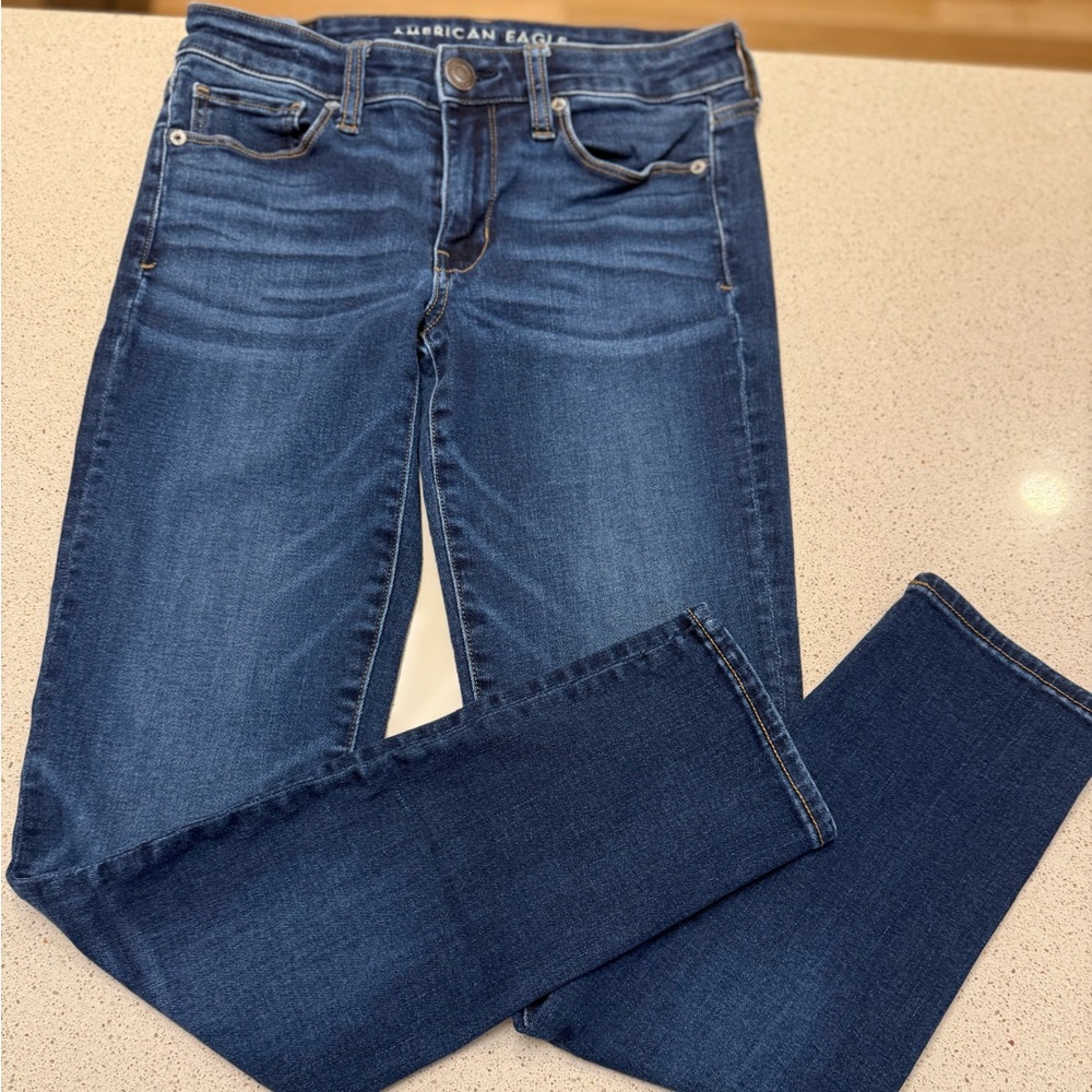 American Eagle Outfitters Blue Skinny Jeans